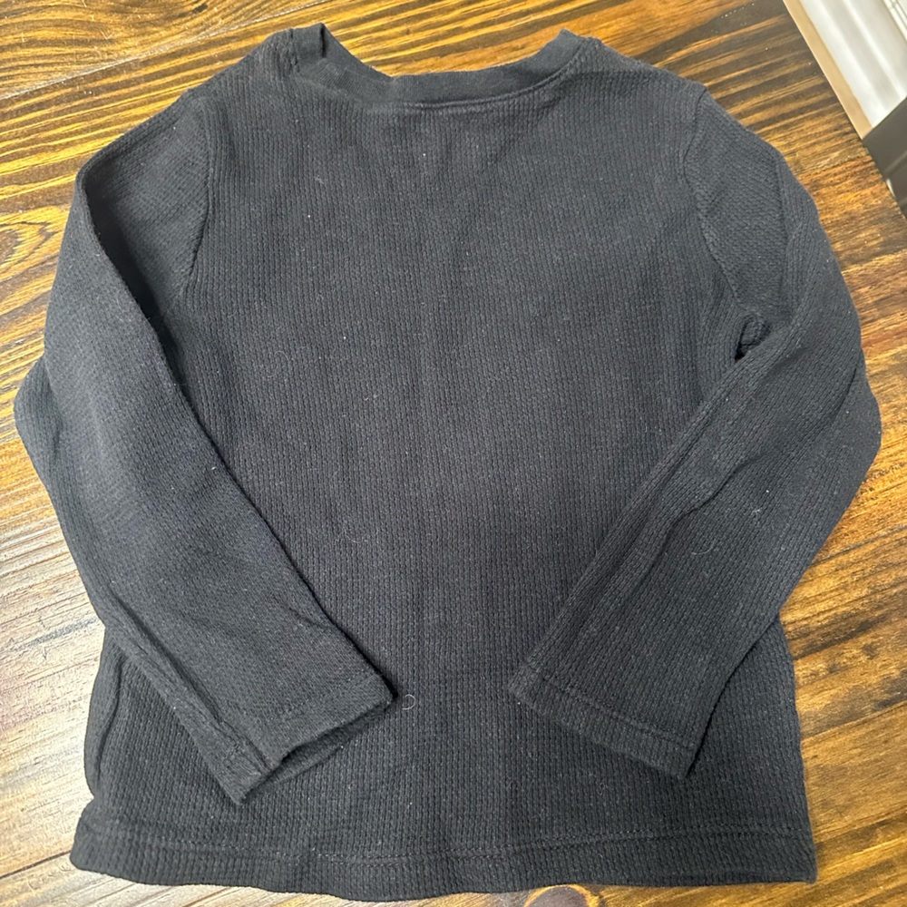 Waffle knit shirt